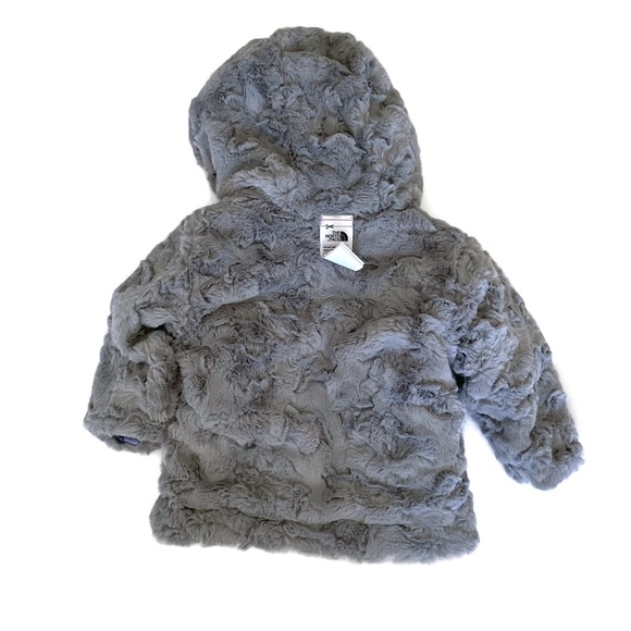 Infant North Face Reversible Mossbud Swirl Jacket - Picture 7 of 8